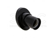 Патрон настенный Е27 карболитовый черный Патрон настенный Е27 карболитовый черный